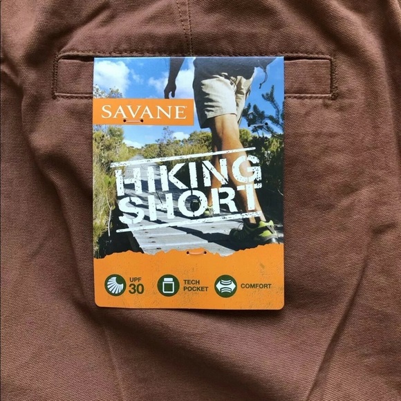 Savane Shorts Savane Mens Hiking Shorts Size 36 Color Toffee Poshmark